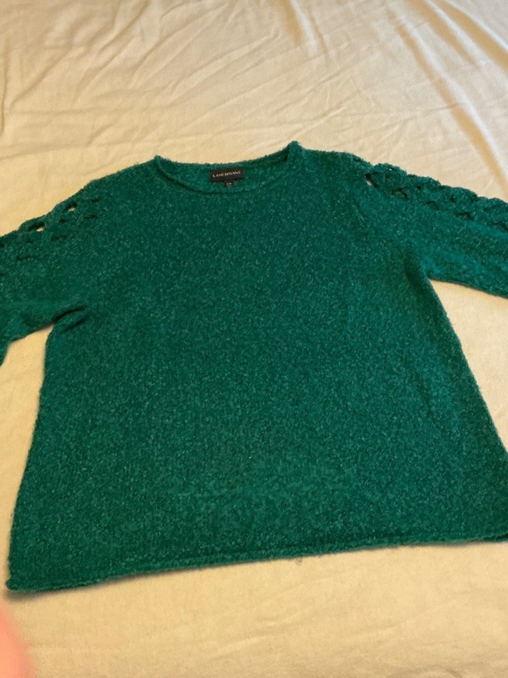 Emerald green sweater